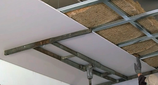 шумоизоляция потолка в панельном доме