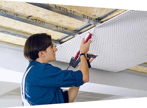 Шумоизоляция потолка в квартире под натяжной потолок — особенности звукоизоляция